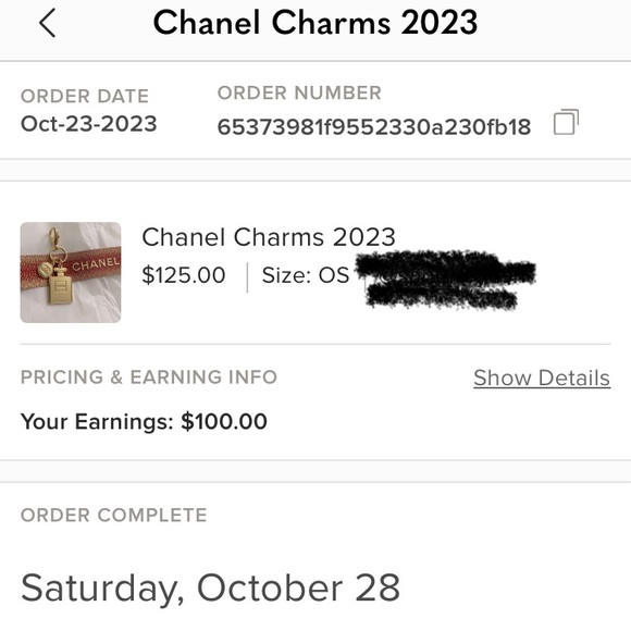 Chanel Holiday Charm 2023 - Picture 4 of 4